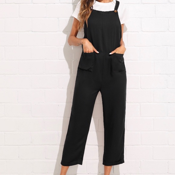 Front Pocketed Overalls - Picture 6 of 6